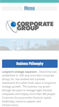 Mobile Screenshot of corporategroupinc.com